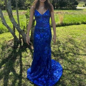 Blue Prom Dress